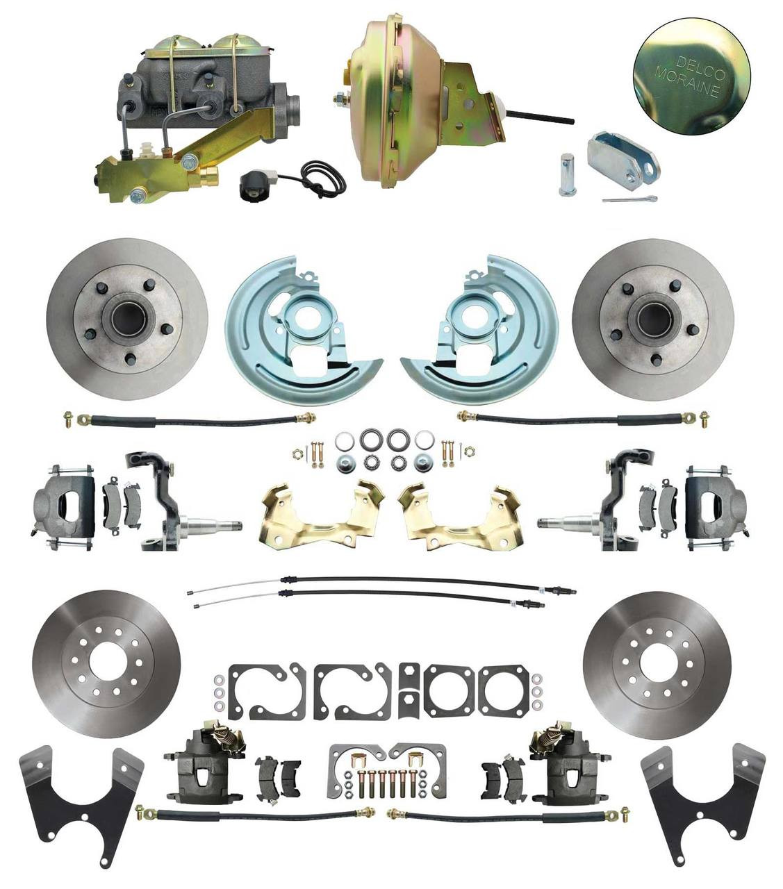 PB11001 11/" Power Brake Booster w// Delco Moraine Stamp