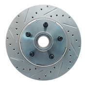 5306LX-  1964-1973 Ford Mustang Drilled/ Slotted Rotor