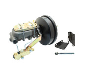 CT-203 1963-1966 Chevy Truck 9" Single  Power Black Booster Conversion Kit (Disc/ Drum)