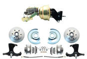 DBK6370-CT-204  1967-1970 Chevy Truck Disc Brake Conversion Kit 6 Lug 8" Dual Zinc Power Booster Conversion