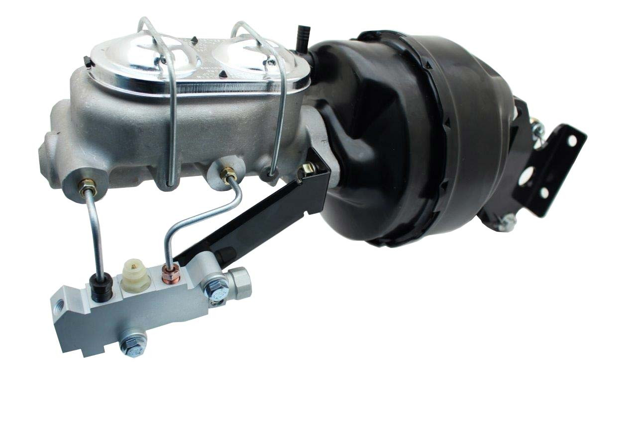1974-1986 Jeep CJ7 /& CJ5 8/" Dual Power Brake Booster Kit Including Valve
