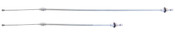 1967-1976 Chrysler/ Dodge A Body Rear E-Brake Cables