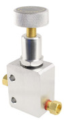 APV-1A - Adjustable Proportioning Valve - Brushed Aluminum 