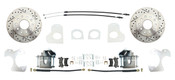 DBK7892LX  GM10 Bolt 1978-88 G Body Rear Disc Brake Kit Drilled & Slotted Rotors