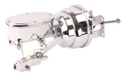 CT-310  - 1960-1966 Chevy Truck 8" Dual Chrome / Oval Style Master Booster Conversion Kit (Disc/ Disc)
