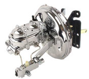 CT-308- 1973-1987 11" Booster & Chrome Oval Master Cylinder Kit (Disc/Drum)