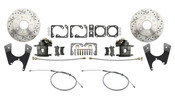 DBK7074LX  - 1970-1974 Camaro/Firebird  10/12 Rear Disc Brake Conversion Kit w/ Drilled & Rotors