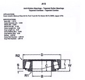 A13 Bearing.