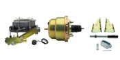 GM-204 - GM A, F, X 7" Dual Zinc Power Brake Booster Conversion Kit (Disc/ Drum)