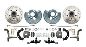 DBK6272A-45LX - 1962-1972 Mopar A Body High Performance Disc Brake Conversion Kit