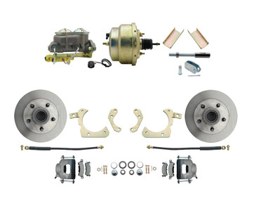 55 56 57 Chevy Zinc 8/" Booster w// Master Cylinder And Proportioning Valve