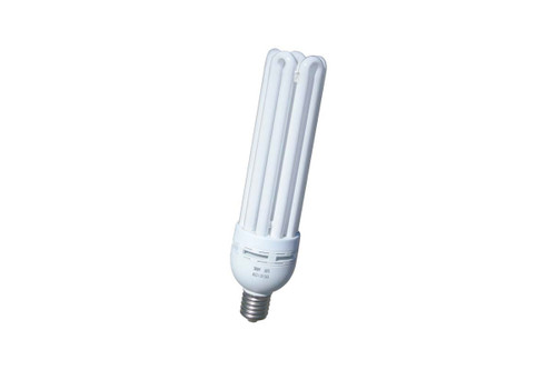 The Maxlume 125watt 2700k CFL produces low heat and draws less electricity