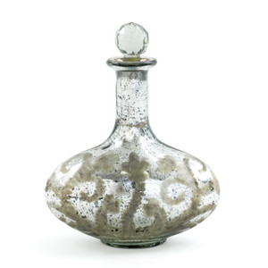 Genie Antiqued Glass Decanter