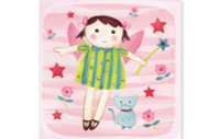 Little Chipipi Playtime Greeting Card - Fairy & Stars