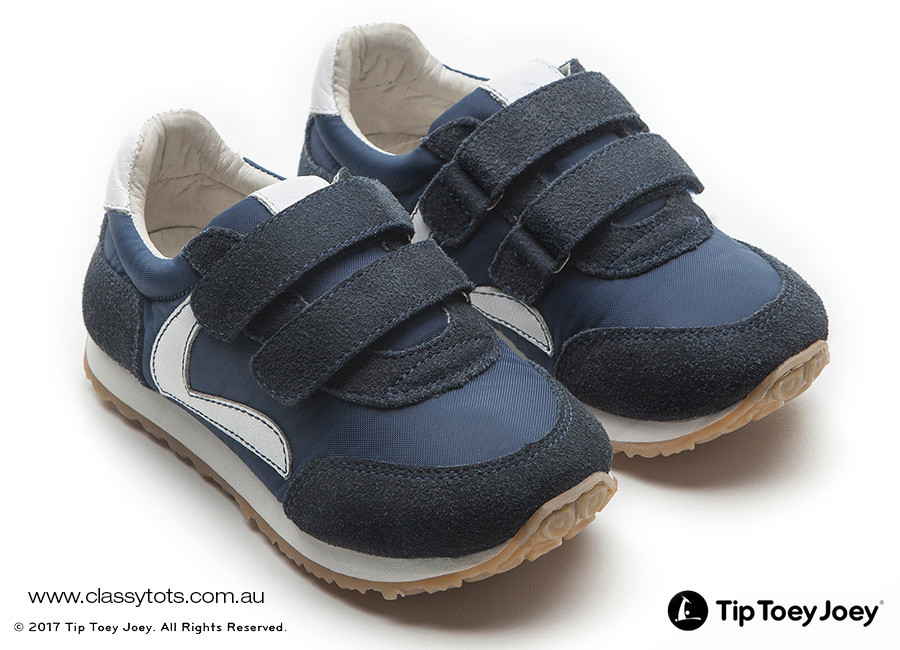 childrens navy shoes