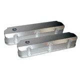 SB Ford Fabricated Aluminum Racing Valve Cover With Hole