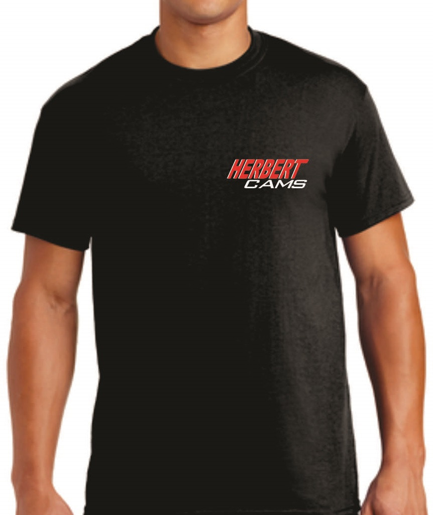 Herbert Cams Black TShirt HERBERT CAMS & PARTS