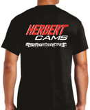 Herbert Cams Black T-shirt back view