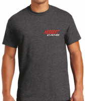 Herbert Cams T-Shirt Charcoal Grey / Front View