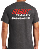 Herbert Cams T-Shirt Charcoal Grey / Back View