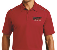 Herbert Cams Red Sport Polo-Front view