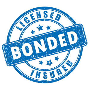 Bonded Licensed Insured