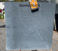 Stormy Black Soapstone 55" x 56"