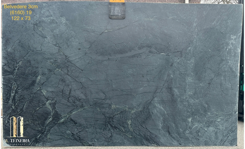 Belvedere Soapstone LOT# 6160

 

Slabs Size 122" x 73" x 1 1/8"

 

Available in our Long Island and New Jersey locations