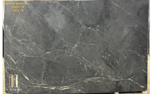 Stormy Black Soapstone LOT 1537

Slab Sizes 120" x 78" x 3cm

Available at our NY and NJ locations.
