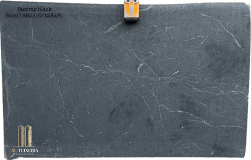 Stormy Black Soapstone LOT 1952

Slab Sizes 131″ x 81″ x 3cm

Available at our NY and NJ locations.