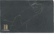 Stormy Black Soapstone:131″ x 80″ x 3cm

Product Overview:

Aesthetic Features : Before mineral oil treatment, this is a dark  gray soapstone with light veining. After mineral oil treatment is becomes a much darker charcoal gray/black and the lighter veining is pronounced. This timeless soapstone countertop exudes elegance and sophistication.

Perfectly balancing luxury with a commanding presence, it will be a standout feature in any space.

Applications: Ideal for both indoor and outdoor installations.

Common Uses:

Outdoor Spaces: Perfect for outdoor kitchens, BBQ surrounds, patio bars, poolside counters, garden workstations, beverage stations, fire pit surrounds, buffet stations, backyard prep areas, outdoor sinks, wet bars, rooftop terrace countertops, and pizza oven surrounds.
Indoor Spaces: Excellent for kitchen countertops, bathroom vanities, kitchen islands, laundry room counters, wet bars, tabletops, backsplashes, waterfall edges, and shower surrounds.
Design Style: Classic Black Soapstone

Product Information:
Stain Resistance

Exceptional Resistance: Non-porous surface eliminates the need for sealing.
Scratch Resistance

Good Protection: Harder than average soapstone due to its lower Talc contents.  
Heat Resistance

Superior Performance: Handles high temperatures, making it perfect for kitchen use.
Hardness

Harder Than Average Soapstone 
Periodic Maintenance

No Sealing Needed: Non-porous, though periodic oiling is suggested to maintain darker  appearance.
Country of Origin

Brazil
Item Weight

Density: 22 lbs per square foot.