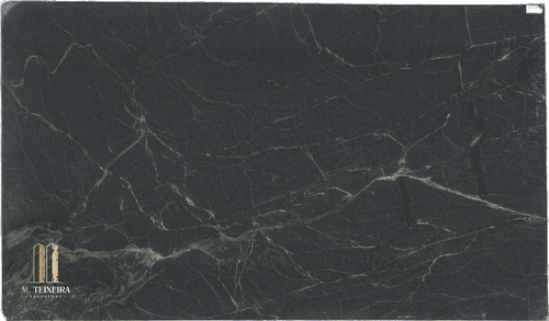 Product Description
Stormy Black LOT 2192

Size 130" x 74" x 3cm

NJ Location

 Discounted Price $1988.00 Price is valid for Pick Up In Glen Rock, NJ ONLY. Please call us for a quote for shipping , fabrication or installation.

Product Overview:
Aesthetic Features : Before mineral oil treatment, this is a dark  gray soapstone with light veining. After mineral oil treatment is becomes a much darker charcoal gray/black and the lighter veining is pronounced. This timeless soapstone countertop exudes elegance and sophistication.

Perfectly balancing luxury with a commanding presence, it will be a standout feature in any space.

Applications: Ideal for both indoor and outdoor installations.

Common Uses:

Outdoor Spaces: Perfect for outdoor kitchens, BBQ surrounds, patio bars, poolside counters, garden workstations, beverage stations, fire pit surrounds, buffet stations, backyard prep areas, outdoor sinks, wet bars, rooftop terrace countertops, and pizza oven surrounds.
Indoor Spaces: Excellent for kitchen countertops, bathroom vanities, kitchen islands, laundry room counters, wet bars, tabletops, backsplashes, waterfall edges, and shower surrounds.
Design Style: Classic Black Soapstone

Product Information:
Stain Resistance

Exceptional Resistance: Non-porous surface eliminates the need for sealing.
Scratch Resistance

Good Protection: Harder than average soapstone due to its lower Talc contents.  
Heat Resistance

Superior Performance: Handles high temperatures, making it perfect for kitchen use.
Hardness

Harder Than Average Soapstone 
Periodic Maintenance

No Sealing Needed: Non-porous, though periodic oiling is suggested to maintain darker  appearance.
Country of Origin

Brazil
Item Weight

Density: 22 lbs per square foot.