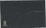 Stormy Black Soapstone:128″ x 78″ x 3cm

Material Finish: Honed

Multiple Slabs available.

Product Overview:
Aesthetic Features : Before mineral oil treatment, this is a dark  gray soapstone with light veining. After mineral oil treatment is becomes a much darker charcoal gray/black and the lighter veining is pronounced. This timeless soapstone countertop exudes elegance and sophistication.

Perfectly balancing luxury with a commanding presence, it will be a standout feature in any space.

Applications: Ideal for both indoor and outdoor installations.

Common Uses:

Outdoor Spaces: Perfect for outdoor kitchens, BBQ surrounds, patio bars, poolside counters, garden workstations, beverage stations, fire pit surrounds, buffet stations, backyard prep areas, outdoor sinks, wet bars, rooftop terrace countertops, and pizza oven surrounds.
Indoor Spaces: Excellent for kitchen countertops, bathroom vanities, kitchen islands, laundry room counters, wet bars, tabletops, backsplashes, waterfall edges, and shower surrounds.
Design Style: Classic Black Soapstone

Product Information:
Stain Resistance

Exceptional Resistance: Non-porous surface eliminates the need for sealing.
Scratch Resistance

Good Protection: Harder than average soapstone due to its lower Talc contents.
Heat Resistance

Superior Performance: Handles high temperatures, making it perfect for kitchen use.
Hardness

Harder Than Average Soapstone 
Periodic Maintenance

No Sealing Needed: Non-porous, though periodic oiling is suggested to maintain darker  appearance.
Country of Origin

Brazil
Item Weight

Density: 22 lbs per square foot.