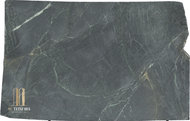 Size 122″ x 77″ x 3cm

Multiple Slabs available.

Product Overview:
Aesthetic Features : Before mineral oil treatment, this is a dove gray soapstone with darker swirls  in almost. After mineral oil treatment is becomes a much darker charcoal gray with a hint of green. This timeless soapstone countertop exudes elegance and sophistication.

Perfectly balancing luxury with a commanding presence, it will be a standout feature in any space.

Applications: Ideal for both indoor and outdoor installations.

Common Uses:

Outdoor Spaces: Perfect for outdoor kitchens, BBQ surrounds, patio bars, poolside counters, garden workstations, beverage stations, fire pit surrounds, buffet stations, backyard prep areas, outdoor sinks, wet bars, rooftop terrace countertops, and pizza oven surrounds.
Indoor Spaces: Excellent for kitchen countertops, bathroom vanities, kitchen islands, laundry room counters, wet bars, tabletops, backsplashes, waterfall edges, and shower surrounds.
Design Style: Classic Soapstone with a hint of green

Product Information:
Stain Resistance

Exceptional Resistance: Non-porous surface eliminates the need for sealing.
Scratch Resistance

Moderate Protection: Soft material; minor scratches can be easily repaired.
Heat Resistance

Superior Performance: Handles high temperatures, making it perfect for kitchen use.
Hardness

Softer Soapstone 
Periodic Maintenance

No Sealing Needed: Non-porous, though periodic oiling is suggested to maintain darker  appearance.
Country of Origin

Brazil
Item Weight

Density: 22 lbs per square foot.