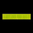 HiViz tacStrip: yellow HiViz tacStrip: yellow