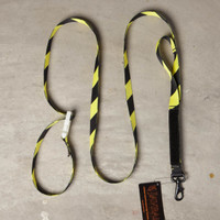 Alpha Dog Tactical Leash: Hazard Stripes