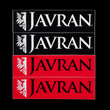 Javran stickers, black and red Javran stickers, black and red
