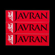 Javran stickers, red Javran stickers, red