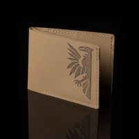 Slim-Fold Wallet, coyote brown, front