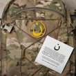 Nün patch, MultiCam background, gold embroidery