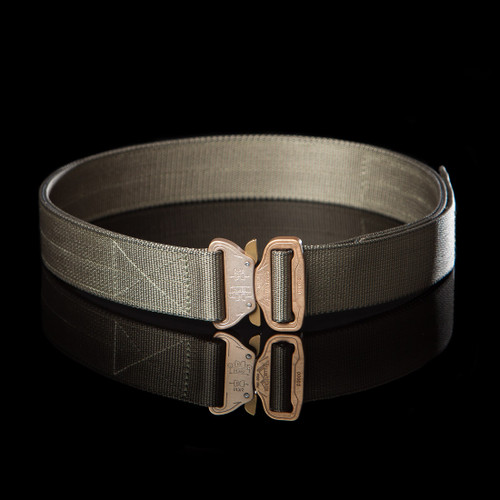 First-Line Cobra Belt, ranger green with coyote buckle