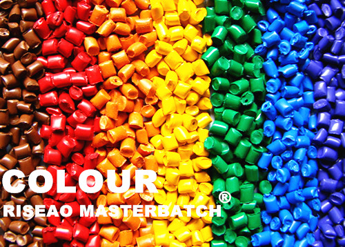 Chinese supplier riseao offers green masterbatch for injection molding, extrusion , blow molding, blown film