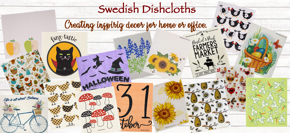 Swedish dishcloths made in the USA.