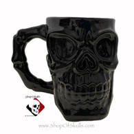Giant skull mug or stein for hot or cold beverages.  