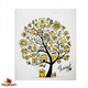 Honey Tree Design Swedish Dishcloth.