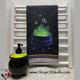 Cauldron soap dispenser and towel are perfect for Halloween decorating.