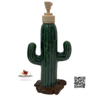 Saguaro Cactus Soap Dispenser, southwest kitchen or bath decor.