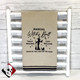 Annual Witches Ball Cats Welcome Tarot Readings Embroidery on Natural Cotton Towel