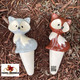 Gray or red fox garden plant tender or water spike