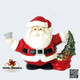 Santa Clause teapot or chocolate pot. Made in the USA!